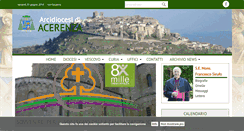 Desktop Screenshot of diocesiacerenza.it